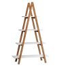 Oxford 'A' Frame Ladder Bookshelf, Bamboo