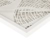 Coastal Rice Paper Wall Art in Shadowbox, 3-piece Set, 16" x 20", White Frame