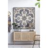 Pari Blooming Wall Art Panel, 48" x 48", Blue