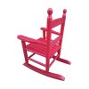 Wooden Children's Rocking Chair, Rose Red