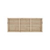 Hand Painted Perched Bird Wood Plank Panel Wall Decor, 30" x 12"
