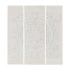 Triptych Dimensional Resin Canvas Wall Art, 30" x 35.5", 3 Piece Set