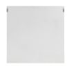 Medallion Wood Wall Decor, 23.6" x 23.6", White Finish