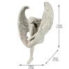 Sorrow Love Angel Sculpture Figurine, White