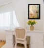"Meandering Flowers II" Wall Art Print, 21" x 27", Black Frame