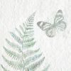 Watercolor Fern Glass Wall Art, Framed, Set of 2