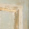 Wooden Rectangle Carved Decorative Wall Sculpture, 14" x 78.5"