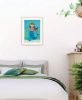 "Under the Sea" Wall Art Print, 15" x 19", White Frame