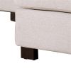 U shaped Sofa Bed with 2 Removable Ottomans, 3 Piece Set