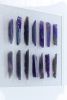 Grace Purple Agate Shadow Box Wall Art, 23.5' x 23.5", Set of 2