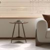 2-Tier Scandinavian Wood Side Table