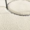 Soft Shaggy Rug, 63" x 90.6" , Cream