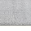 Shaggy Rug, 113.9" x 94.5", Polyester, Gray