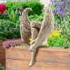 Sorrow Love Angel Sculpture Figurine, White