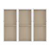 Embellished Triptych Abstract Canvas Wall Art, 3 Piece Set
