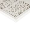 Coastal Rice Paper Wall Art in Shadowbox, 3-piece Set, 16" x 20", White Frame