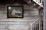 "Midnight Moon" Wall Art Print, 27" x 21", Black Frame