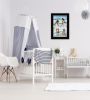 "Two Girls at the Beach" Wall Art Print, 11" x 15", Black Frame