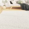 Soft Shaggy Rug, 63" x 90.6" , Cream