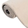 Shaggy Rug, 47,2" Wide x 72" Long, Polyester, Beige