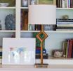 Slant Retro Oval Hardback Lampshade, White