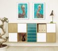 "Pelicans Collection" Printed Wall Art, 14" x 20", 2-Pieces, White Frame