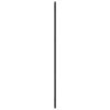 Iron Wall Mirror, Rectangle, 11.8" x 39.4", Black