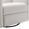 Upholstered Rocker/Glider/Swivel/Recliner Nursery Chair, Beige