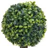 Artificial Potted Boxwood Plants, 22" Tall, 2-Piece Set