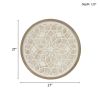 Round Medallion Wall Decor, Two-Tone