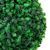 Artificial Ball Shaped Boxwood Topiary with Pot, 35.4" Tall