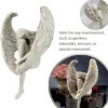 Sorrow Love Angel Sculpture Figurine, White
