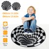 3D Floor Illusion Area Rug, 2 Sizes