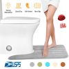 U Shaped Contour Toilet Rugs, 23.62" x 19.69", 5 Colors