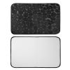 Luxury Bathroom Rug Set, Pebble Pattern, Black or Grey