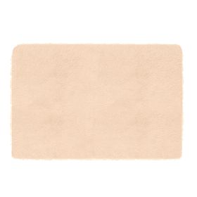 Fluffy Anti-Skid Shaggy Area Bedroom Rug, 10 Colors, 4' x 2.6' (Option: Beige  GPCT2009)