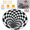 3D Floor Illusion Area Rug, 2 Sizes