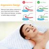 Gel-Infused Cooling Memory Foam Pillow, King, 1 or 2 Pieces