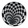 3D Floor Illusion Area Rug, 2 Sizes