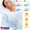 Gel-Infused Cooling Memory Foam Pillow, King, 1 or 2 Pieces