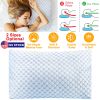 Gel-Infused Cooling Memory Foam Pillow, King, 1 or 2 Pieces