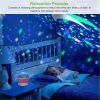 Rotating Kids LED Star/Sky Projector Night Light, USB, Blue or Pink