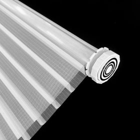 Window Roller Blind, Light Filtering, 2", Custom Size, 4 Colors (Color: White, size: Custom Size)