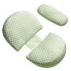 Maternity Wedge Pillow For Side Sleeper with Detachable Cover, 3 Colors