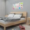 18 Picture Collage Display, 35" x 18.3", Black or White Frame