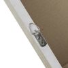 Heavily Embellished Canvas Wall Art Set, 2 Piece Set, 15" x 30", Grey/White