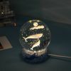 Orbis Crystal Ball Nightlight, 2.36" Diameter, 11 Scene Options