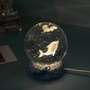Orbis Crystal Ball Nightlight, 2.36" Diameter, 11 Scene Options