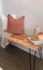 Linen Accent Throw Pillow Covers;  18" x 18", Various Colors