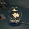 Orbis Crystal Ball Nightlight, 2.36" Diameter, 11 Scene Options